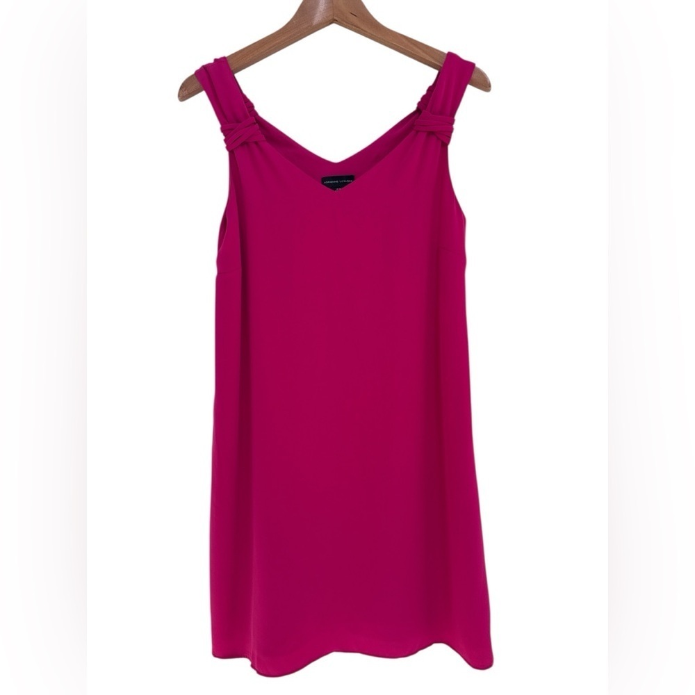 Adrienne Vittadini Fuchsia Sleeveless Dress Size Medium